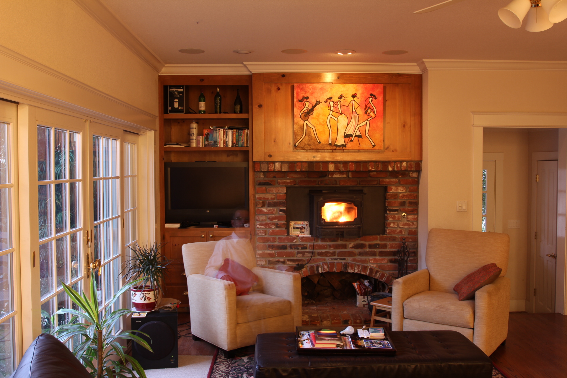 Leuk spelen met de tijdopname - Kamer met spook