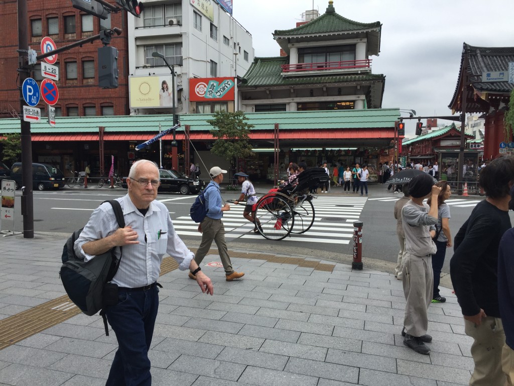 Rickshaw, alleen in het toeristisch gebied